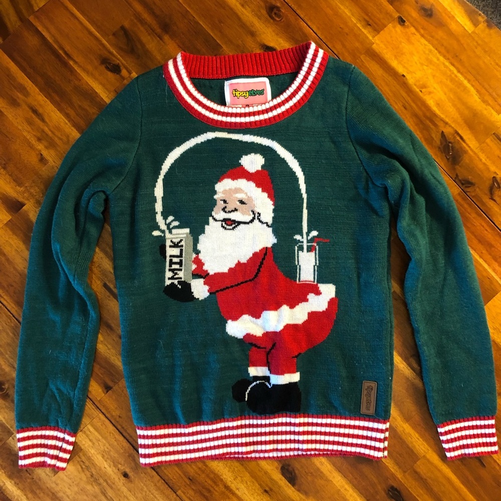 Ugly Christmas sweater from Tipsy Elves